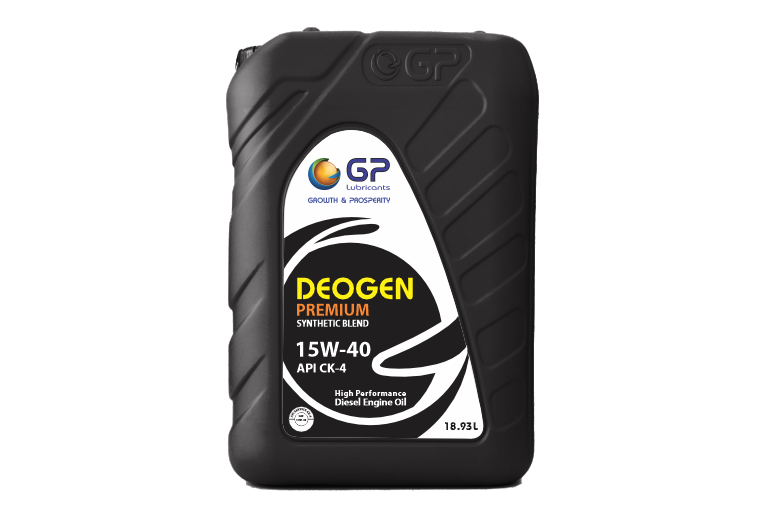 GP DEOGEN PREMIUM SYNTHETIC BLEND 15W-40 API CK4 - General Petroleum